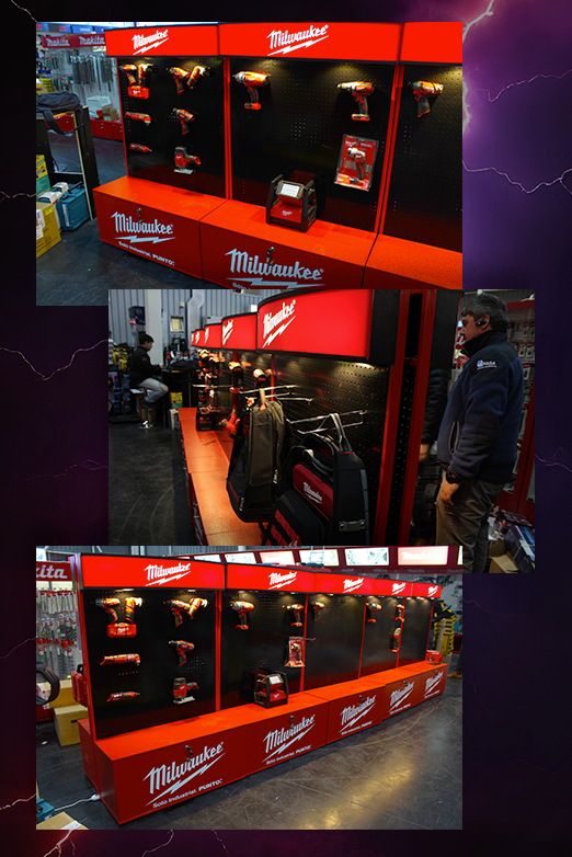 Exhibidores Milwaukee Exhibidores Milwaukee